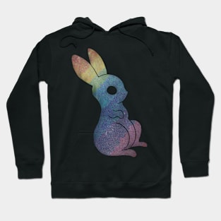 Rainbow magic bunny of the galaxy Hoodie